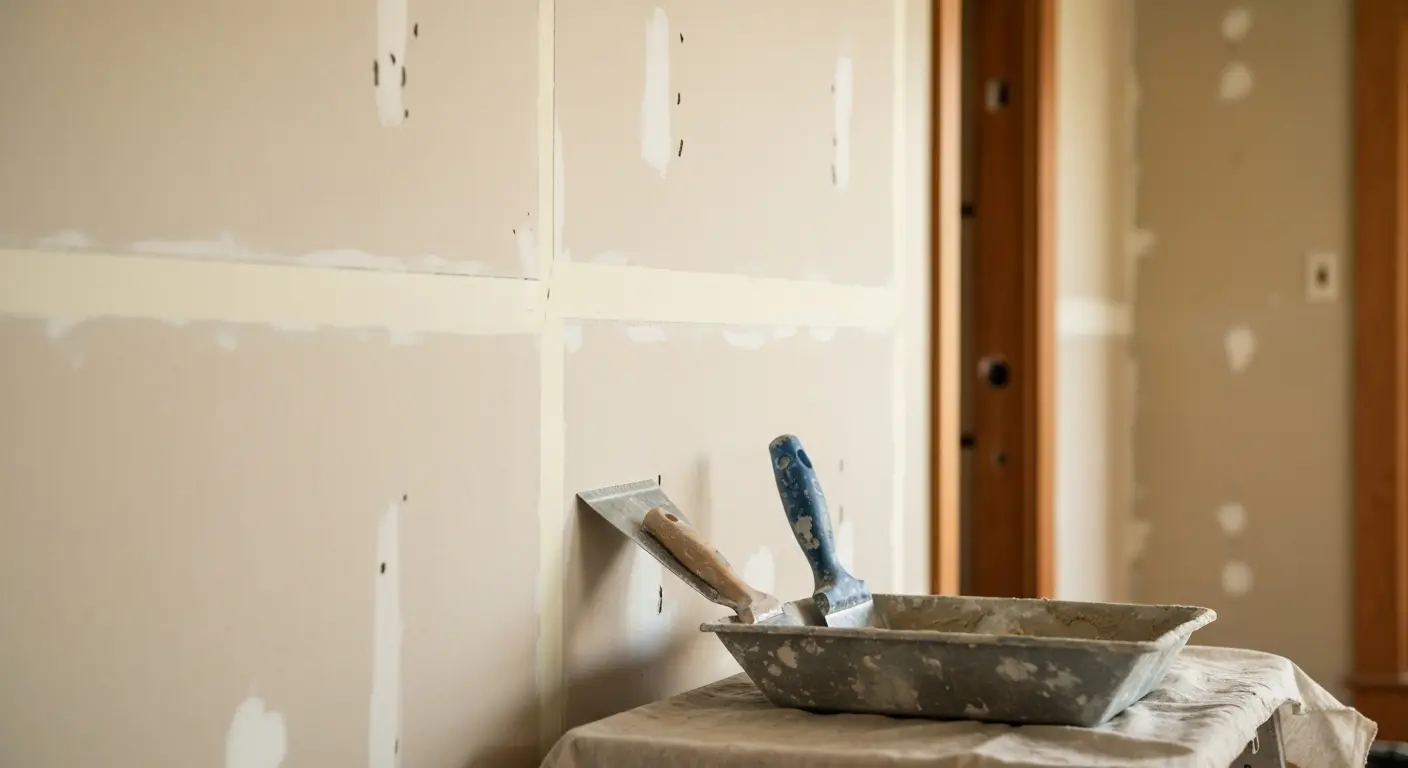 Drywall repair and finishing