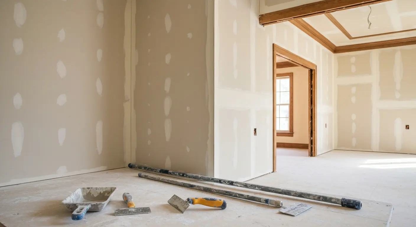 Drywall and interior finish work