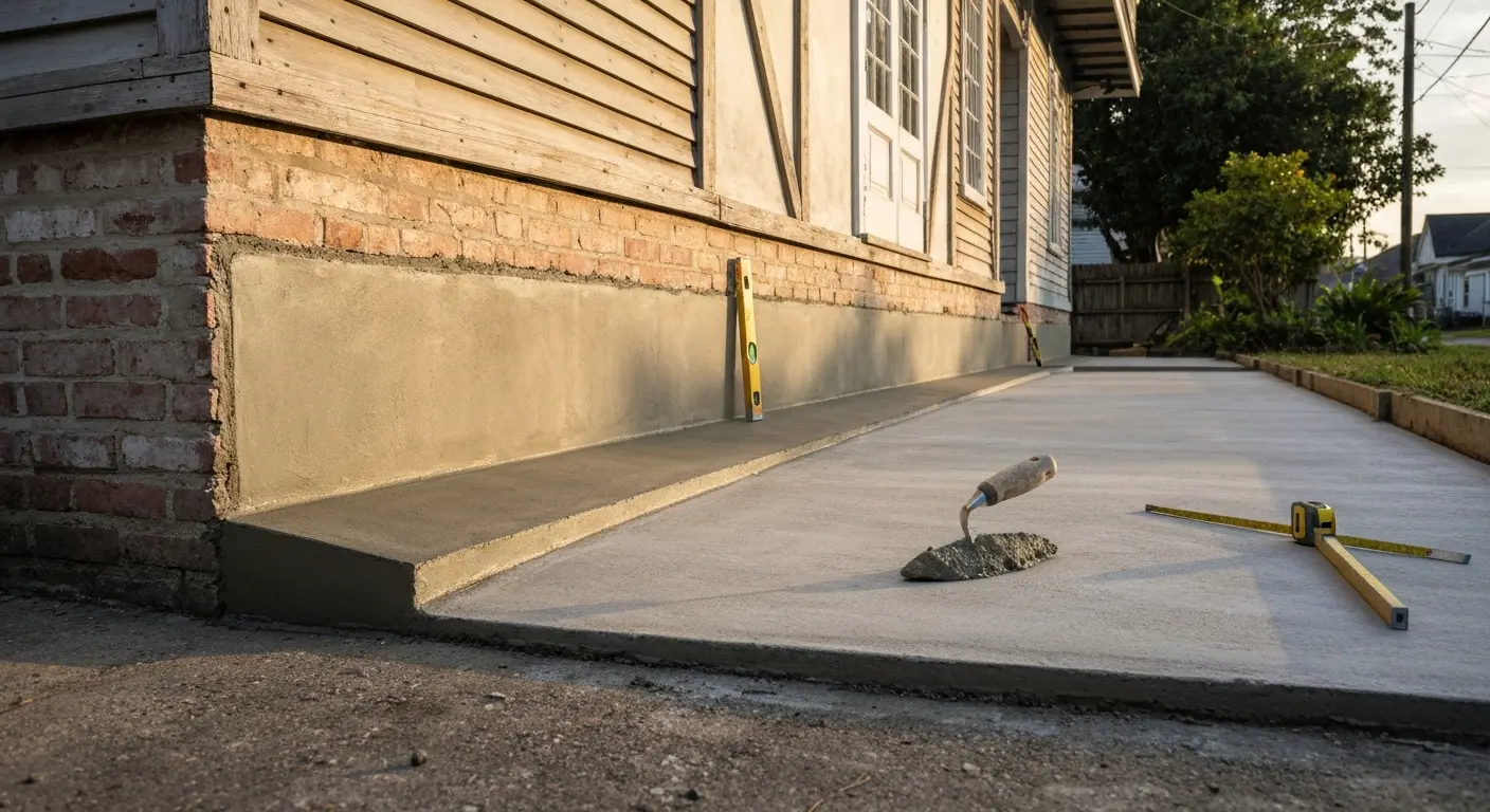 Concrete foundation repair