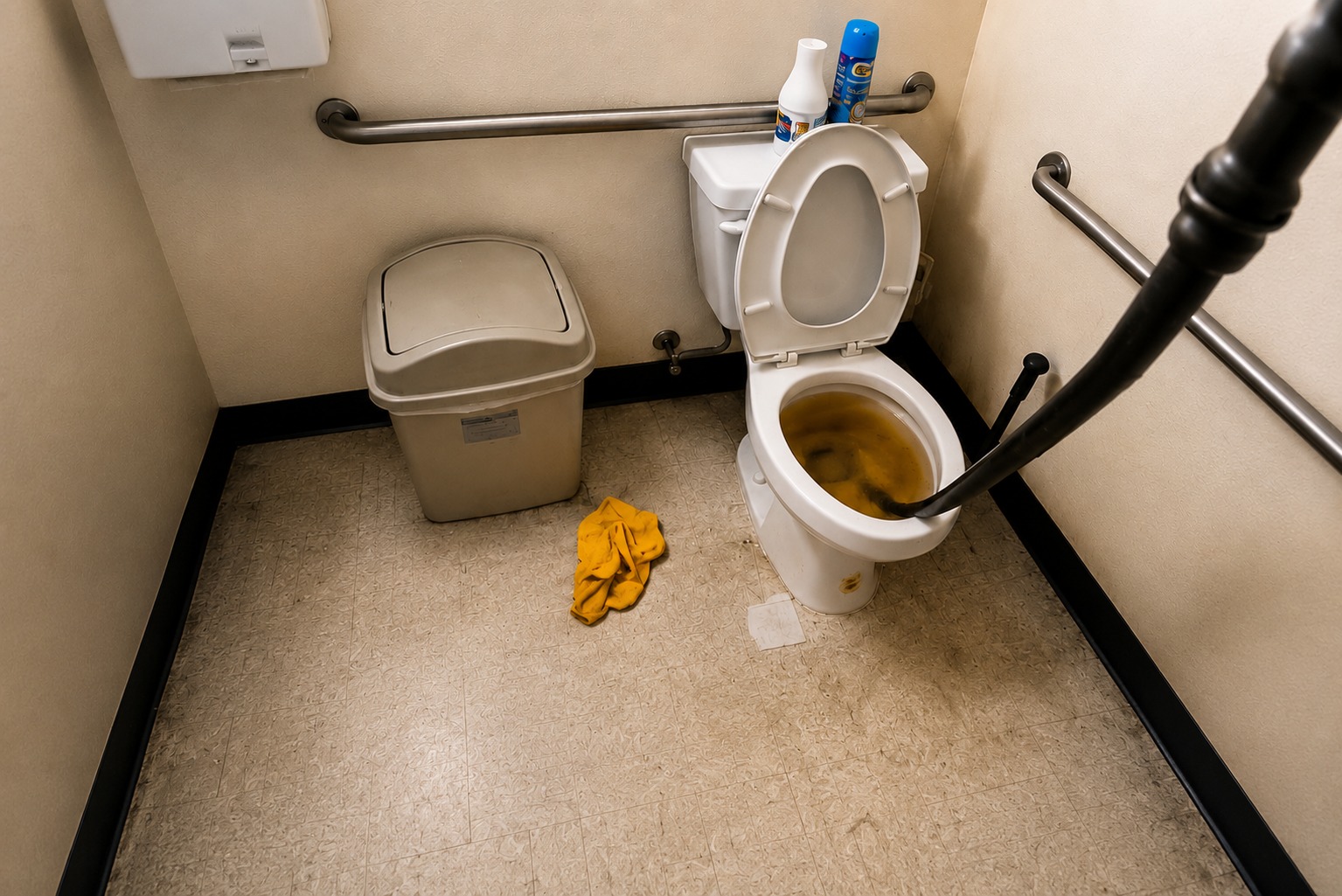 Clogged kitchen sink with standing water — don't wait until it floods