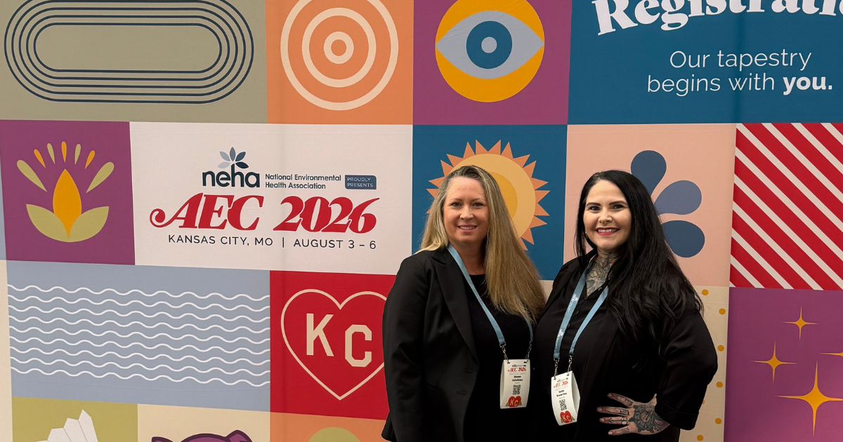 SPCP Representatives Shanan Zickefoose & Saville Warren-Pena at NEHA SPCP Representatives Shanan Zickefoose & Saville Warren-Pena at NEHA