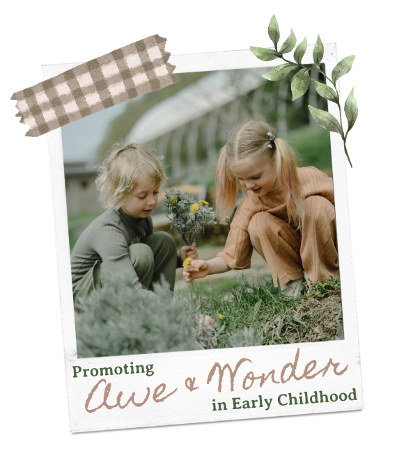 Children gardening