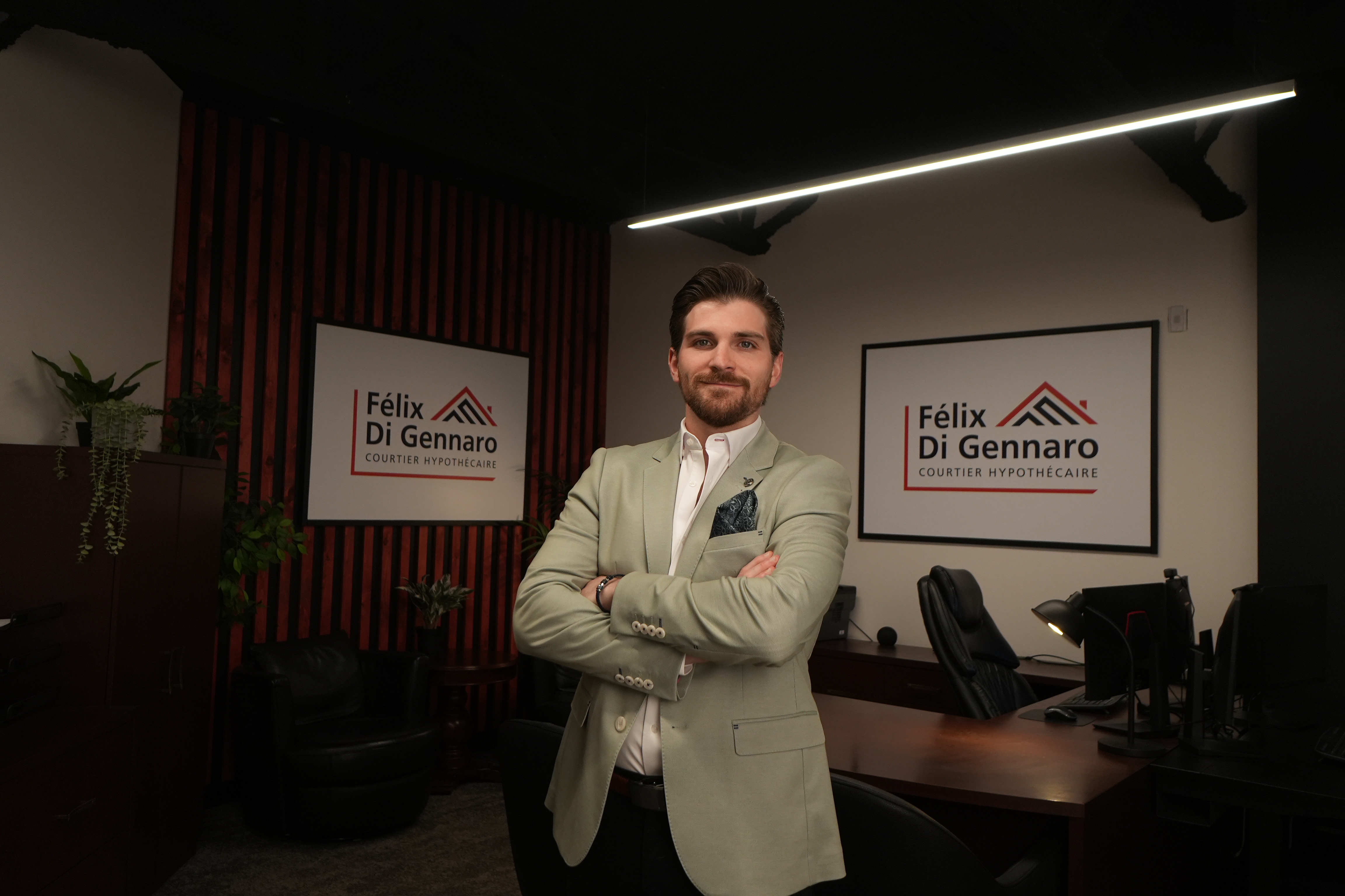 Bureau de Félix Di Gennaro à Saint-Roch-de-l'Achigan