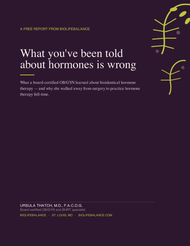 Cover of What you've been told about hormones is wrong