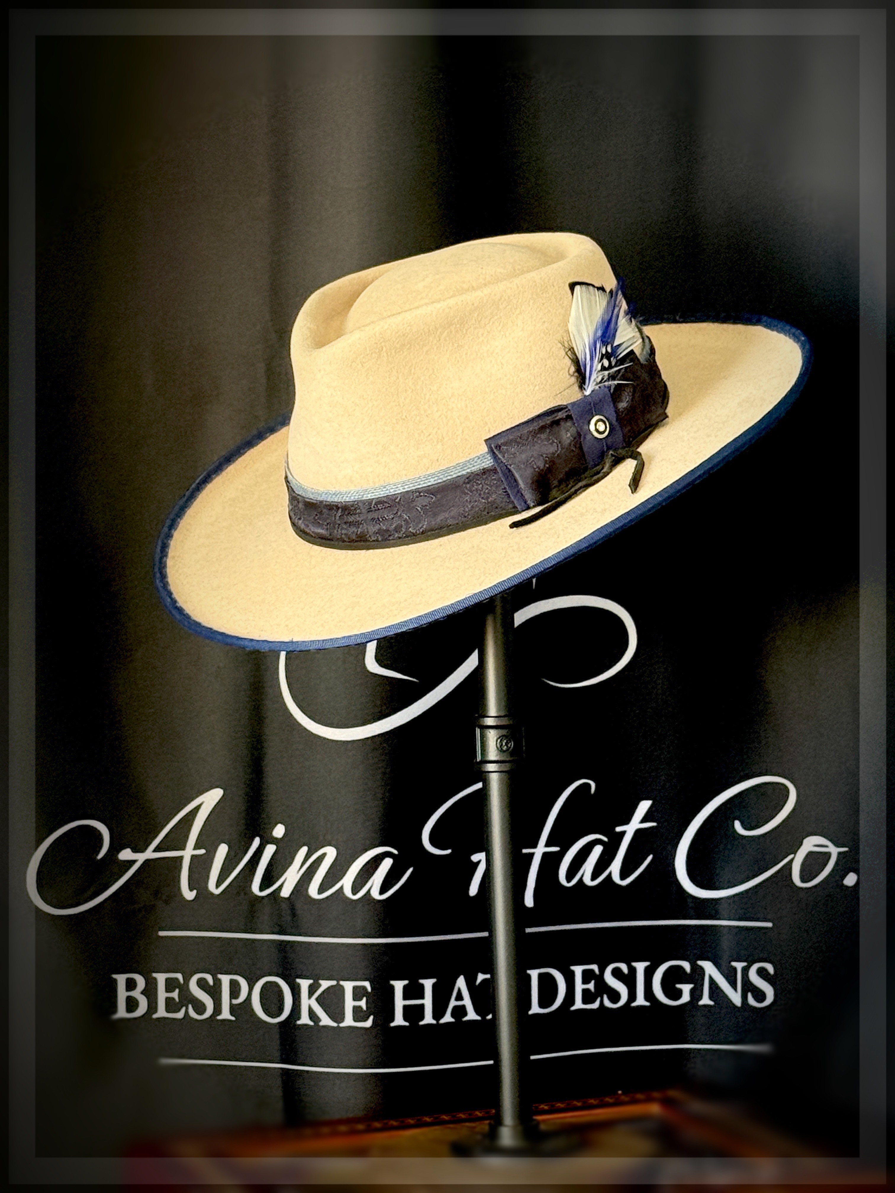 A fully custom Avina hat