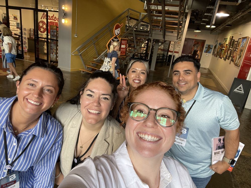 Advisor Elevated community at an event