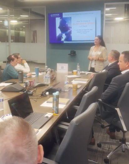 Brieanna Carlson teaching advisors