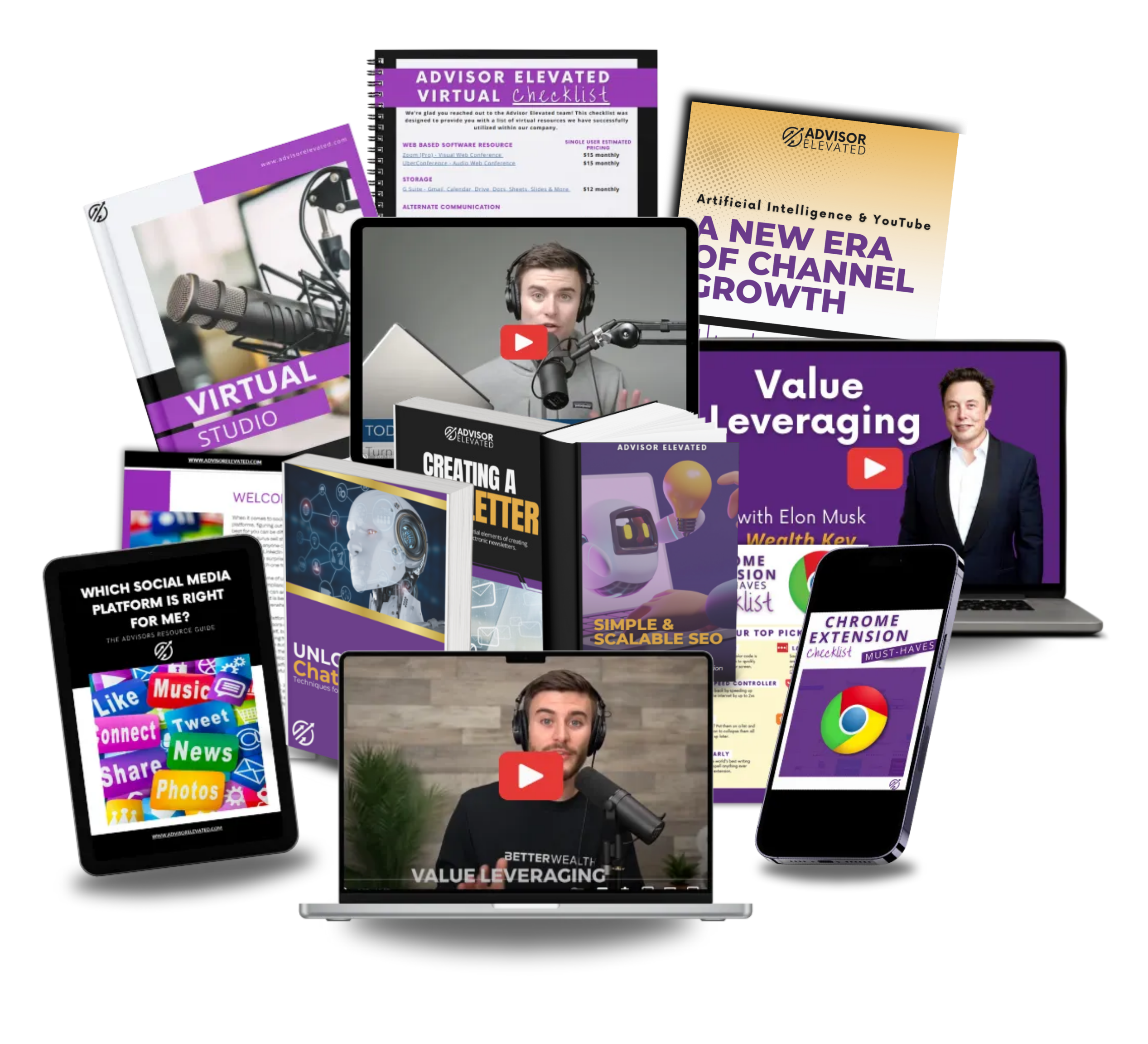 The Virtual Advisor Toolbox: guides, checklists, and video sessions for advisors.