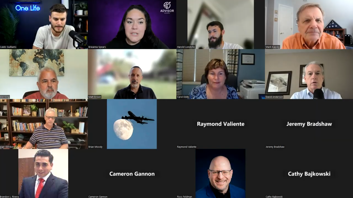 Another Advisor Action Hour session, with a different group again.