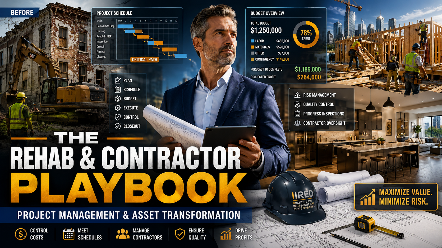 The Rehab & Contractor Playbook