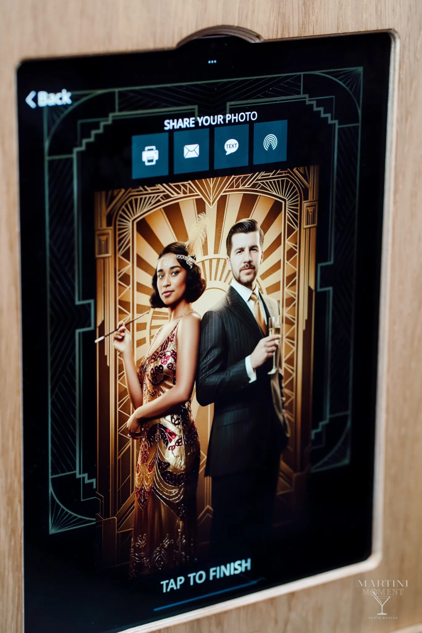Immersive AI portrait experience for a Colorado corporate event