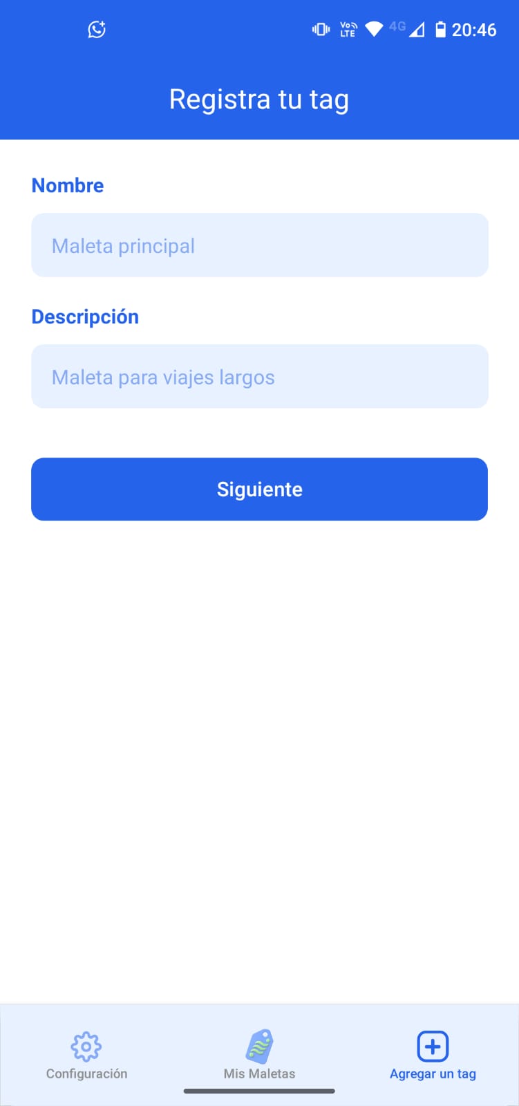 App screen