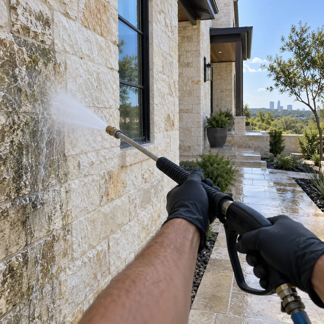 Exterior cleaning service in Austin, Texas