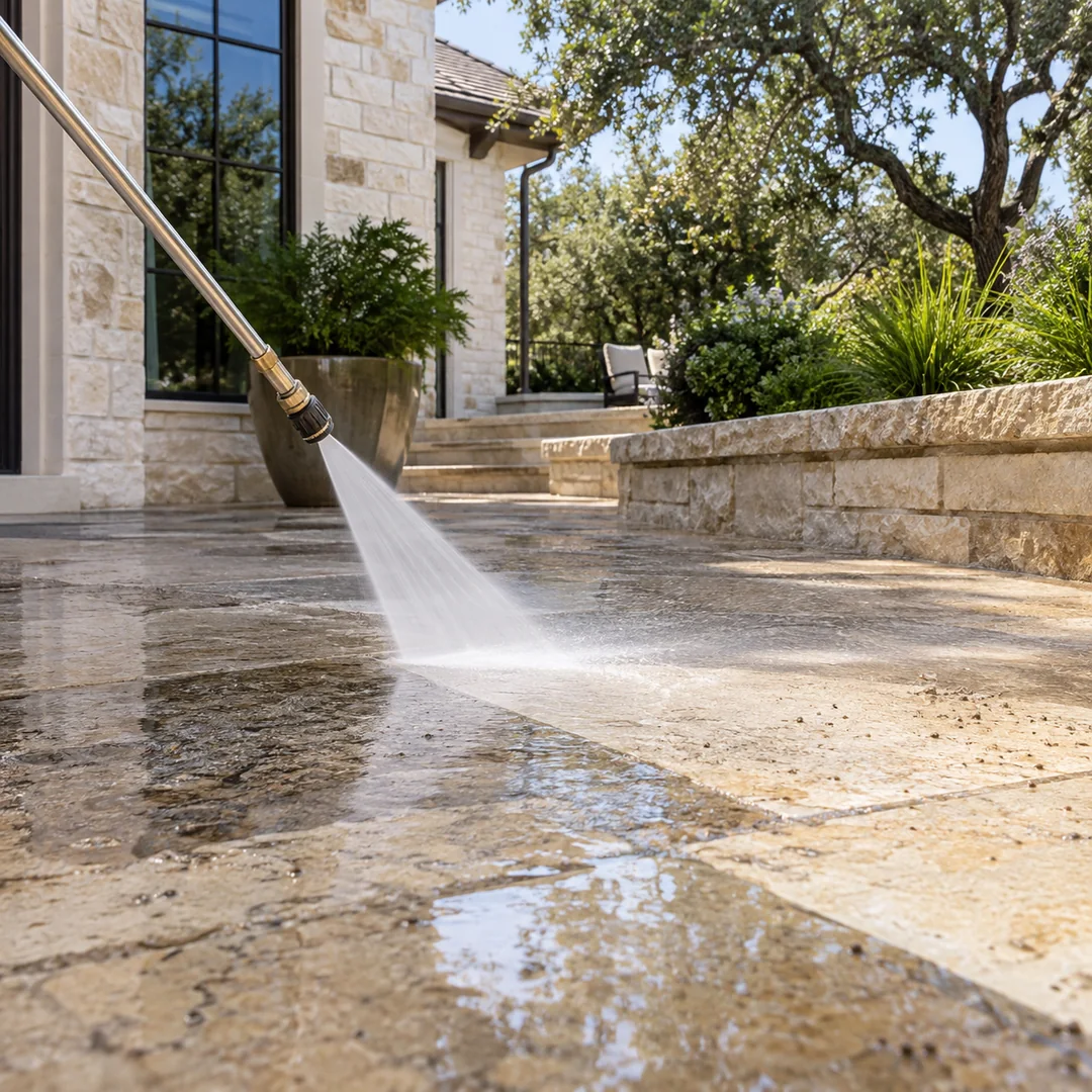 Detailed pressure washing service planning in Georgetown