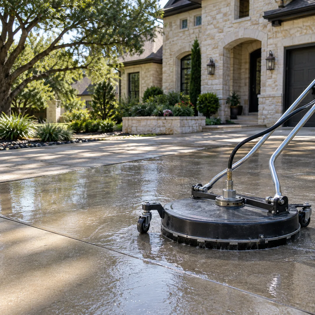 Pressure Washing service planning for a Georgetown property