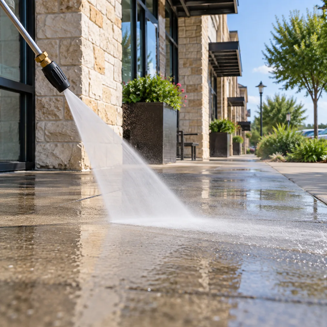 Detailed pressure washing service planning in Round Rock
