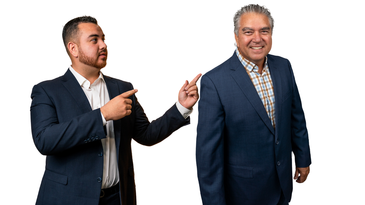 Geoffrey Luna Jr. and Geoff Luna Sr. of Geoff Luna Group