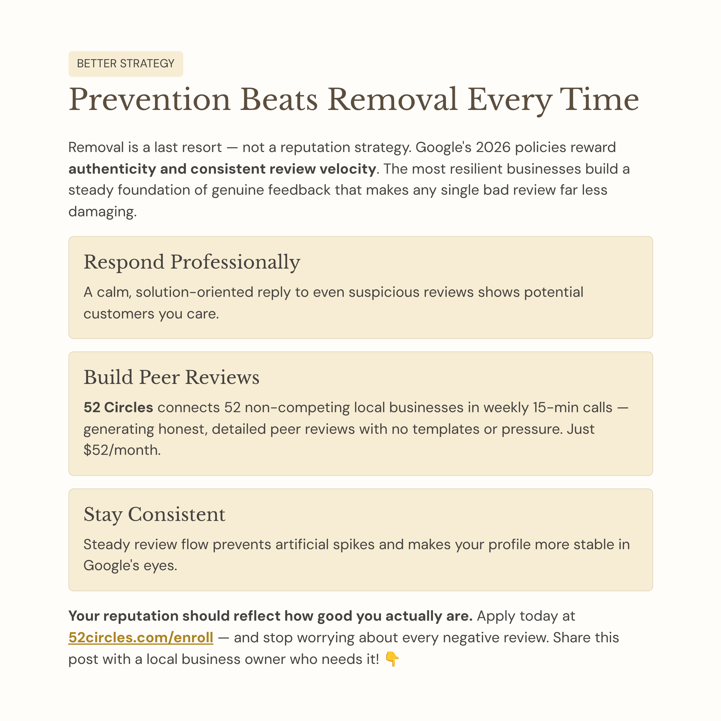 Can google reviews be removed?