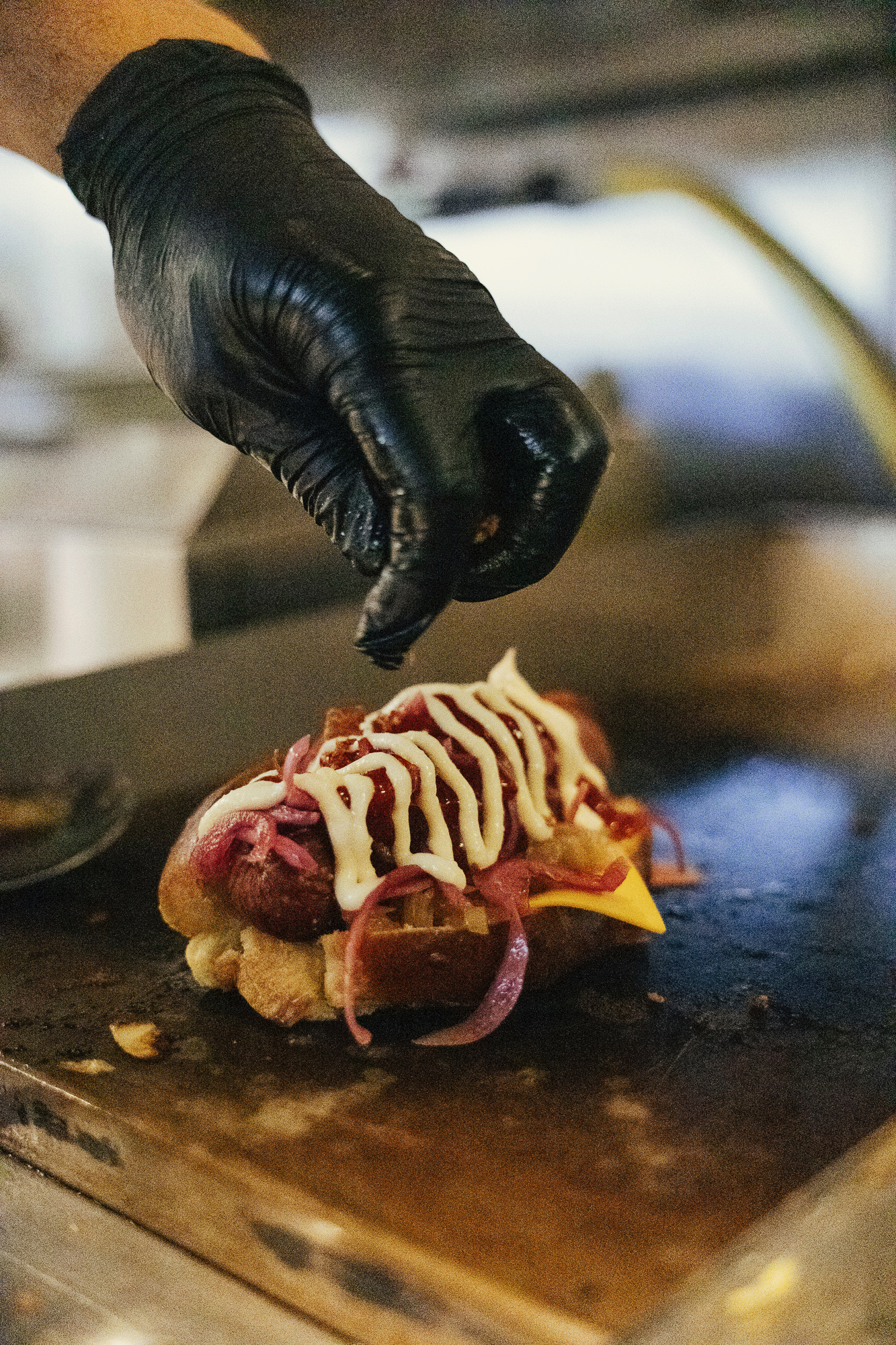 Panda Sal's smash burgers for catering