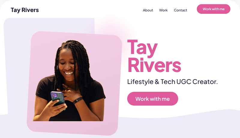 Playful Creative template preview