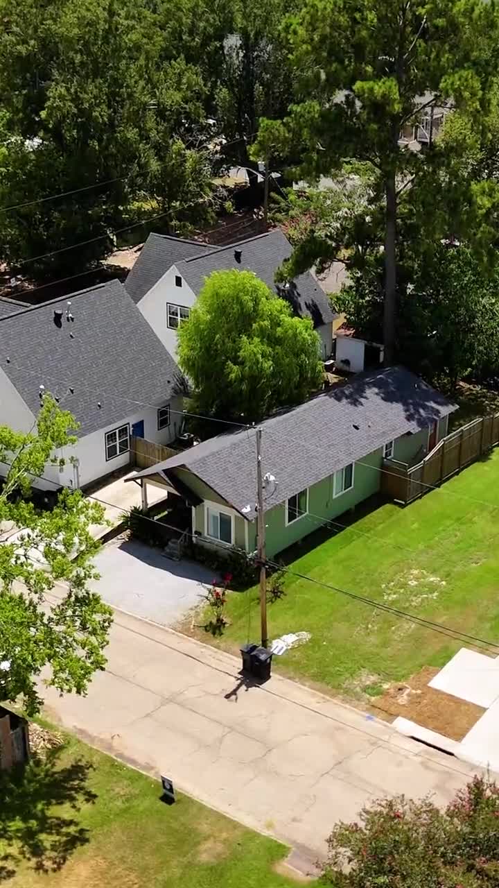 Aerial view of Mid City Baton Rouge