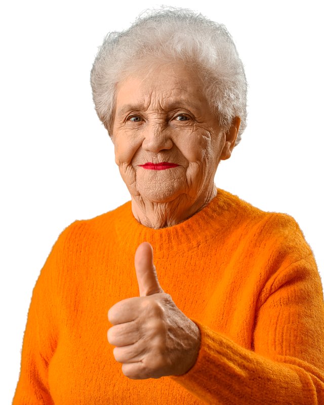 Cool Nana waving