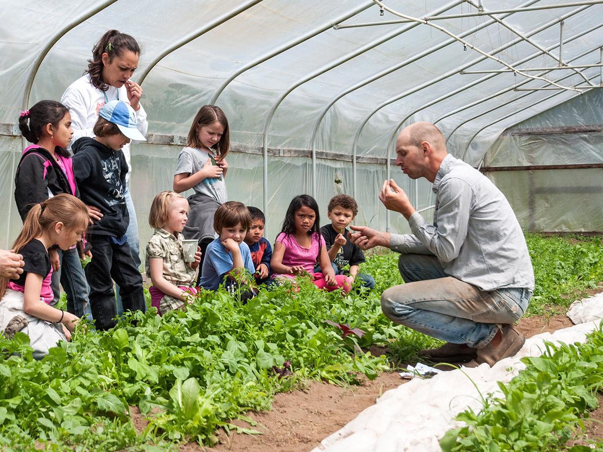 EcoLearn gardening, greenhouse and hands-on environmental projects at The Promised Land Community