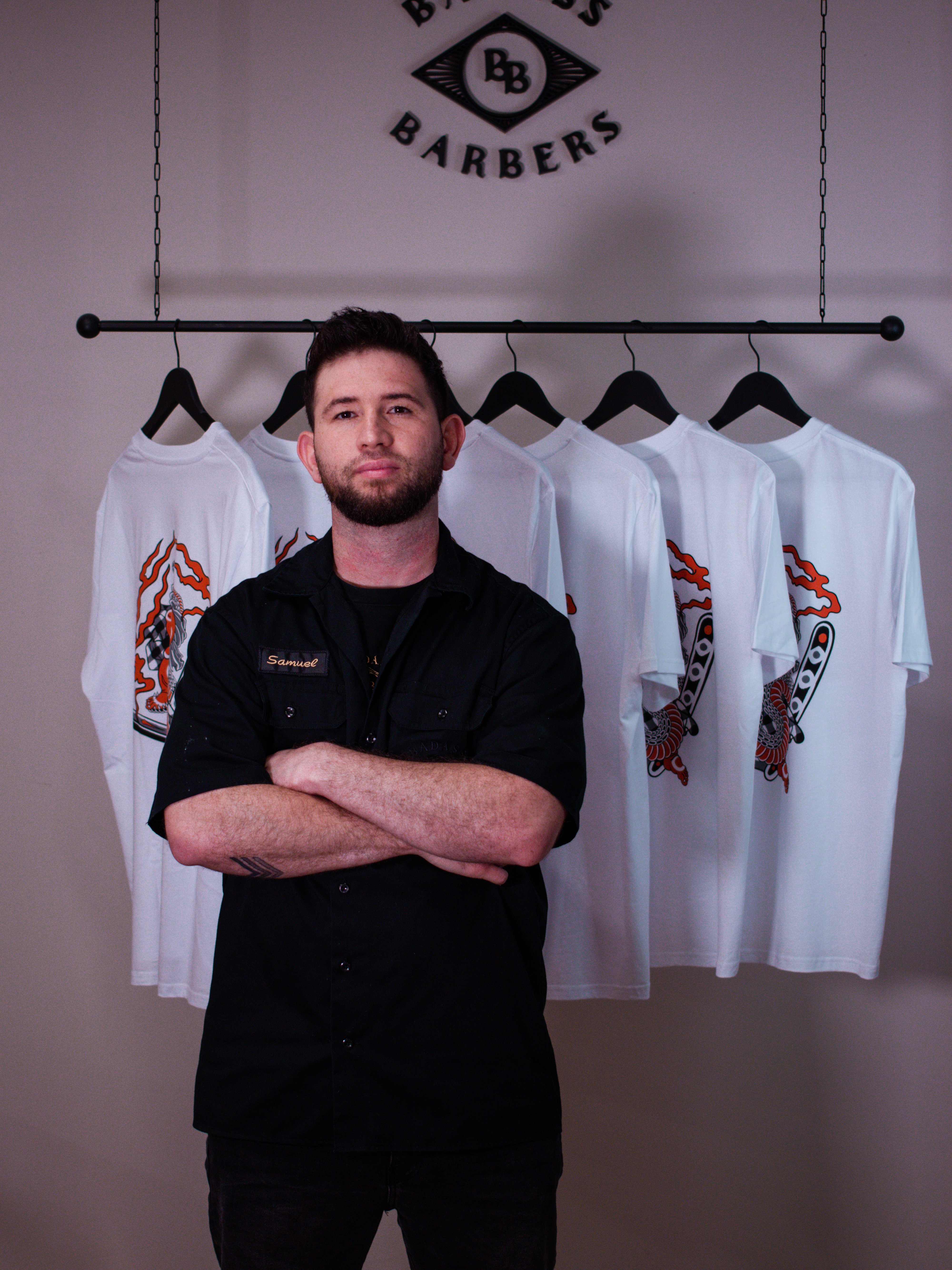 Samuel Indriago, barbero internacional