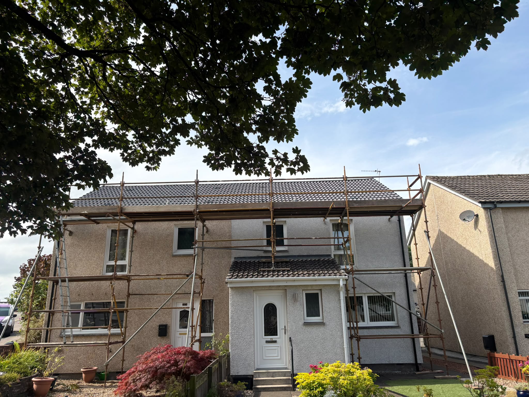 Full Roof Replacements work by D Campbell Roofing