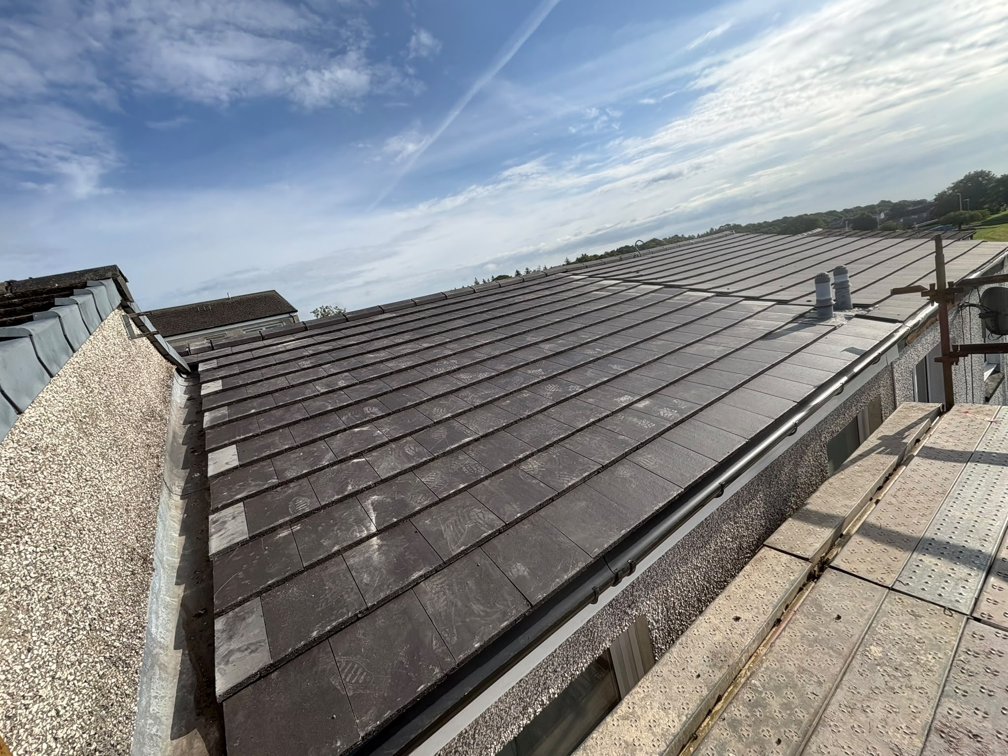 New Slating & Tiling work by D Campbell Roofing