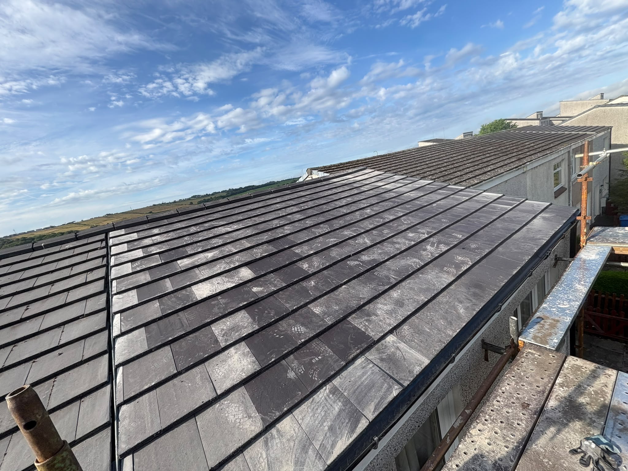Full Roof Replacements work by D Campbell Roofing
