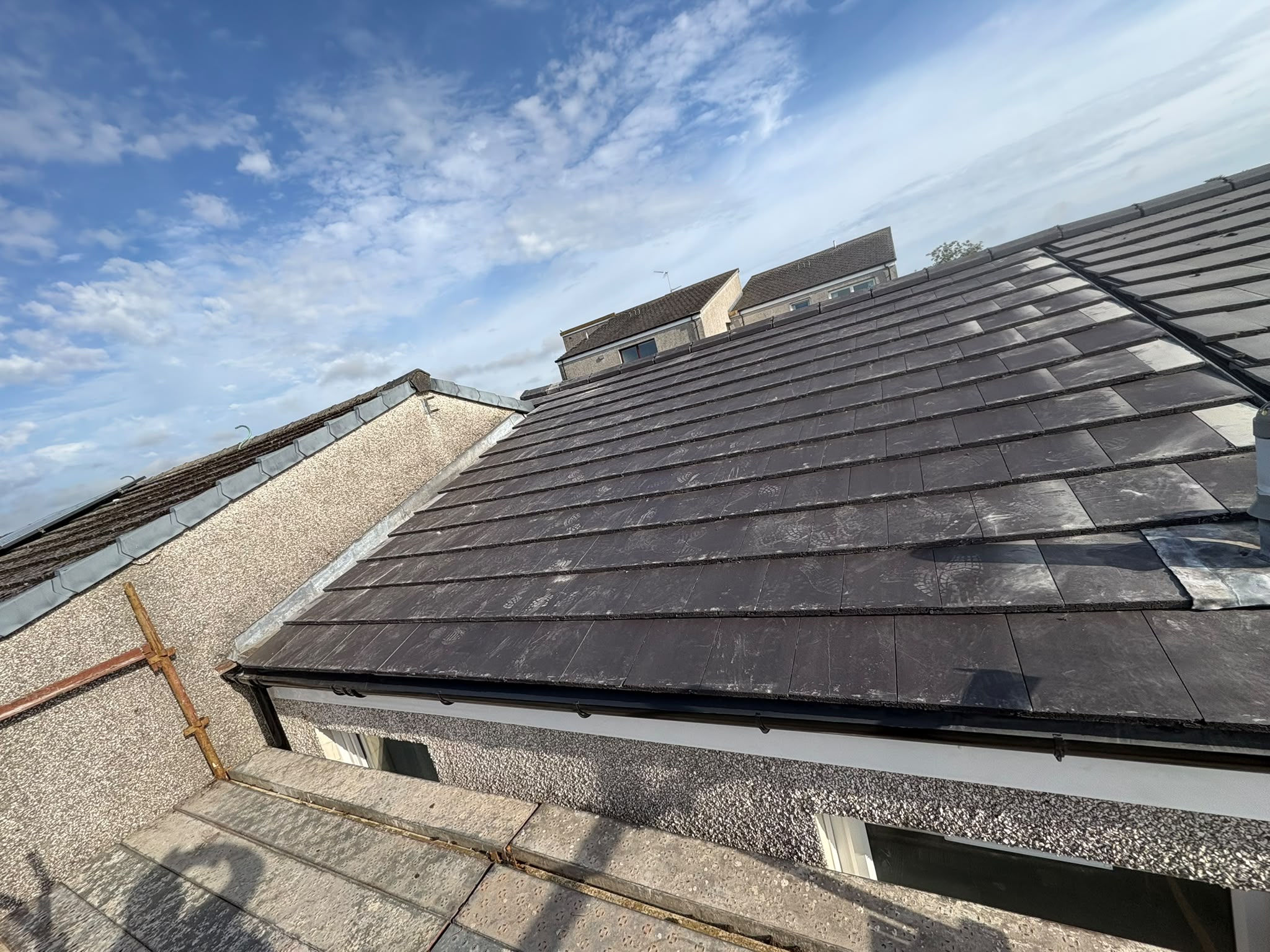 New Slating & Tiling work by D Campbell Roofing
