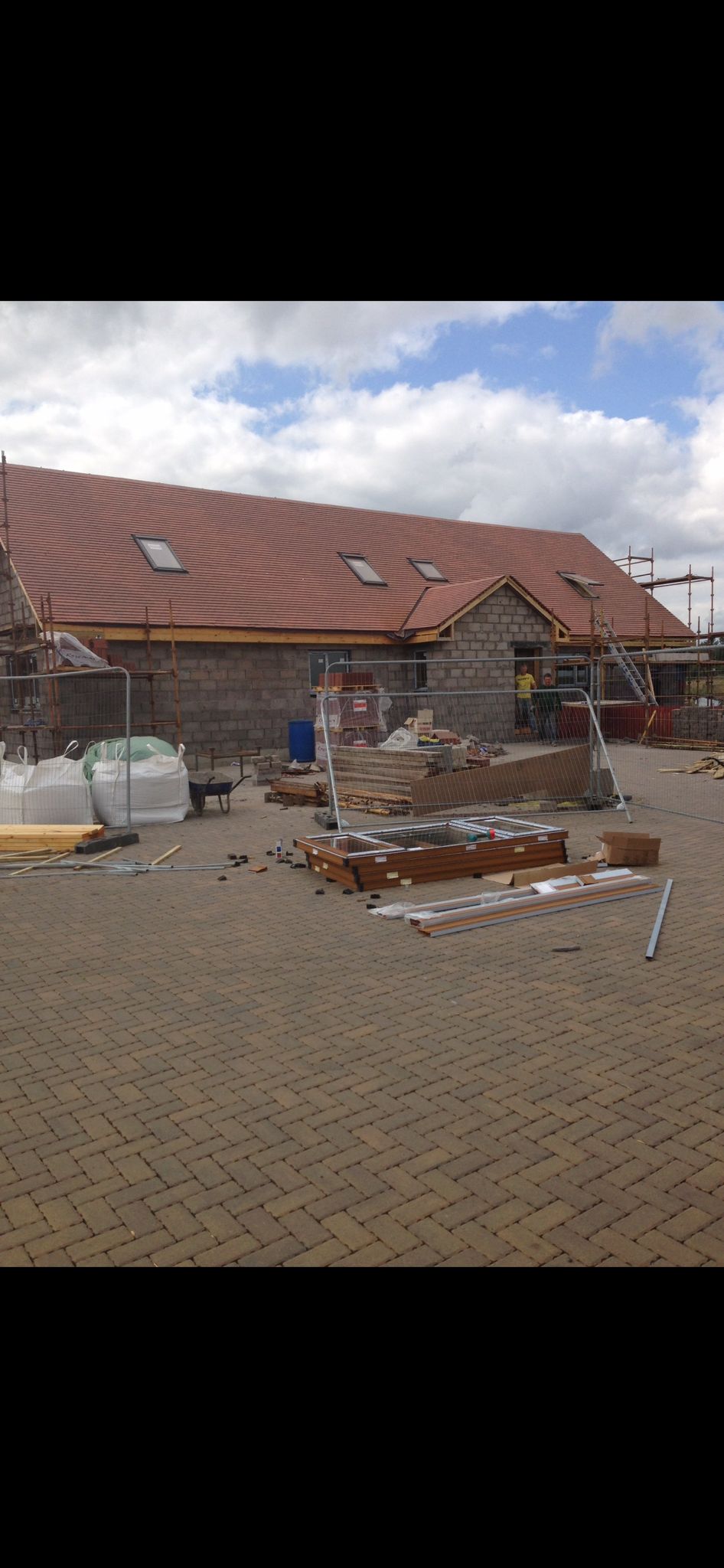 New Slating & Tiling work by D Campbell Roofing