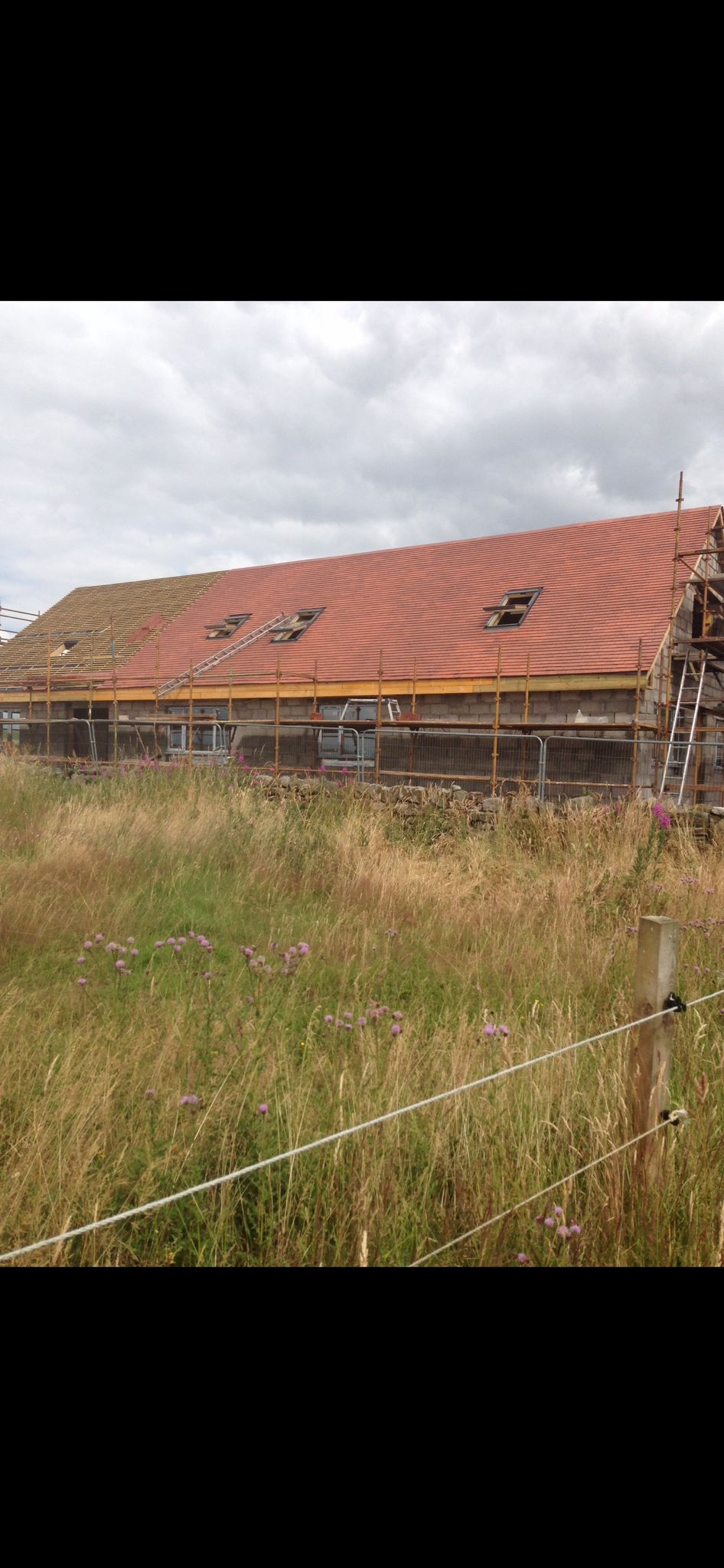 New Slating & Tiling work by D Campbell Roofing