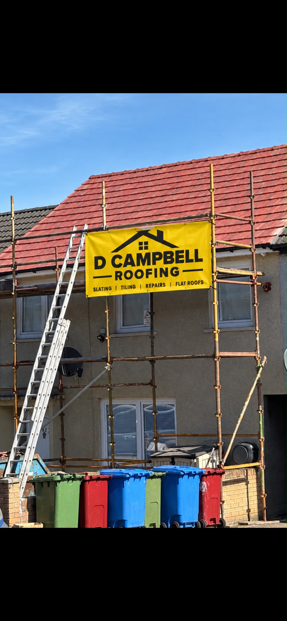 Full Roof Replacements work by D Campbell Roofing