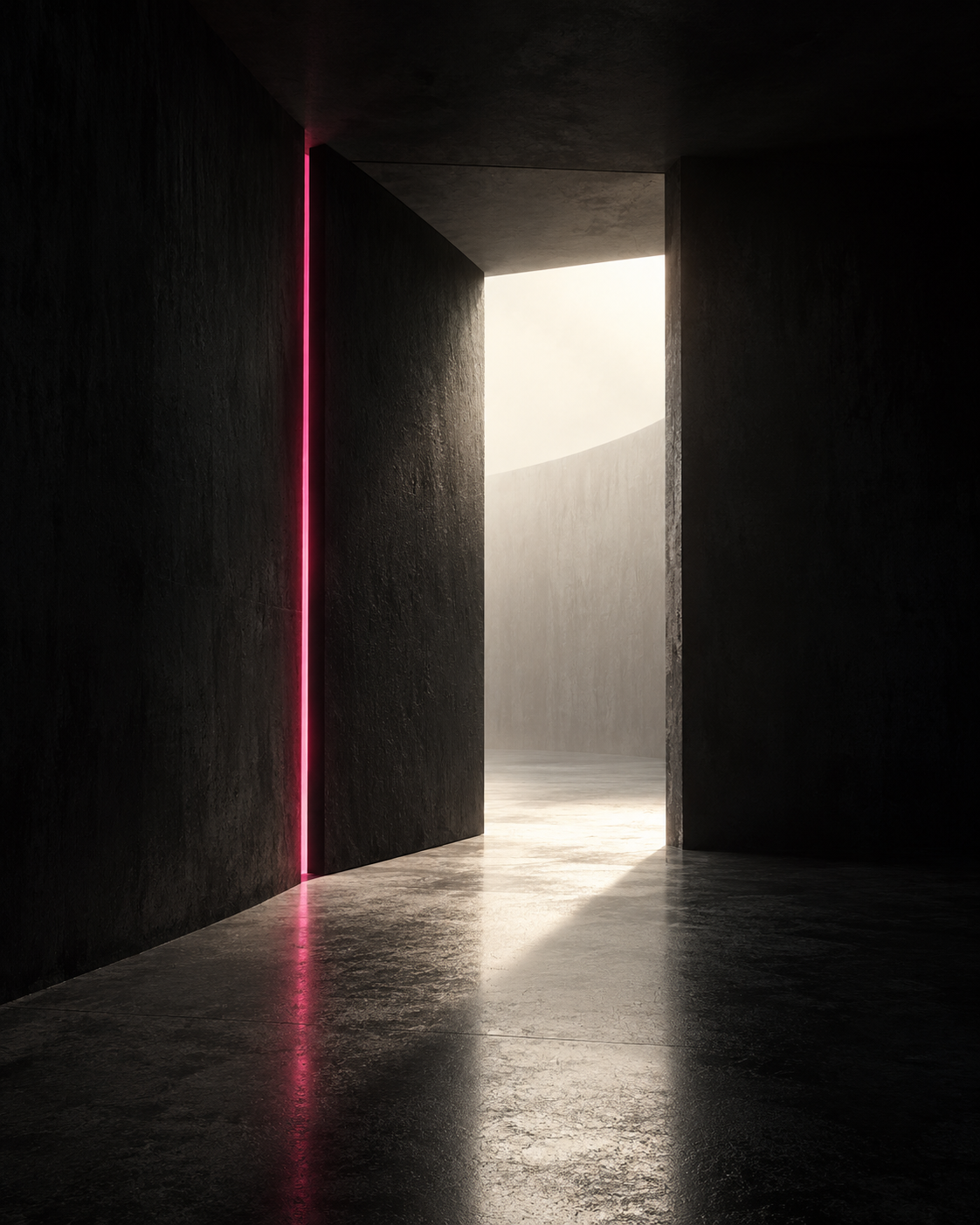 An open doorway representing an emerging direction