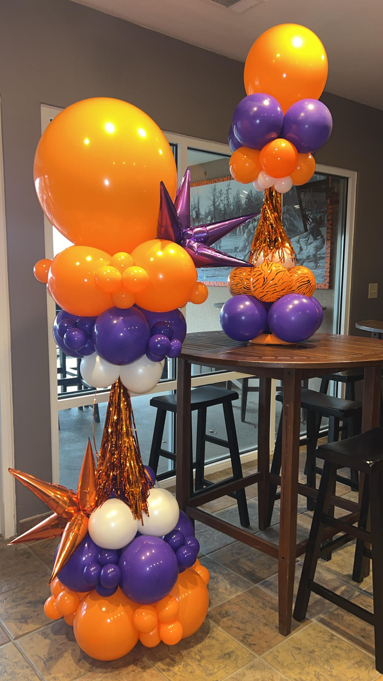 Balloon arrangement option 4