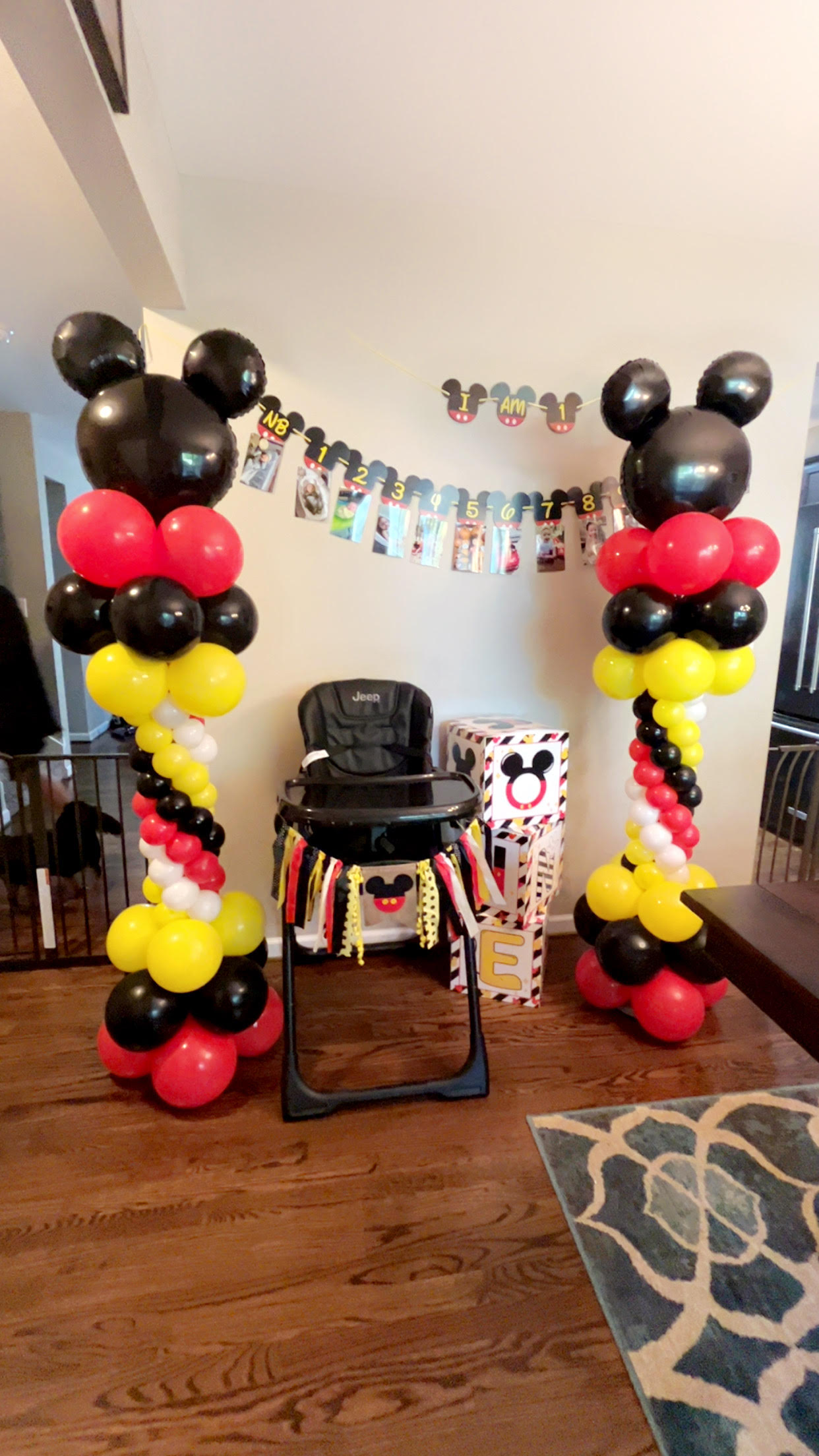 Balloon arrangement option 3