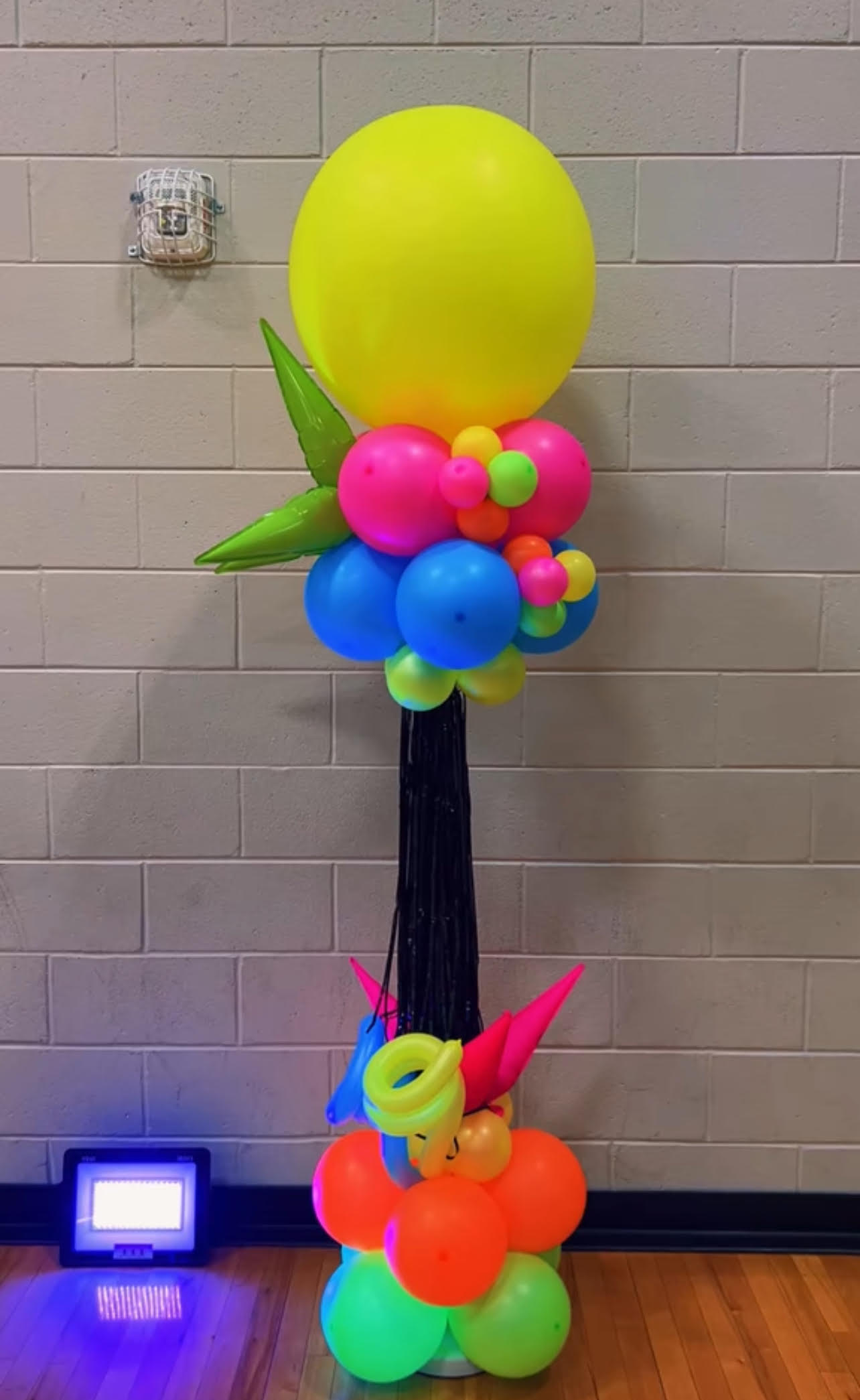 Balloon arrangement option 1