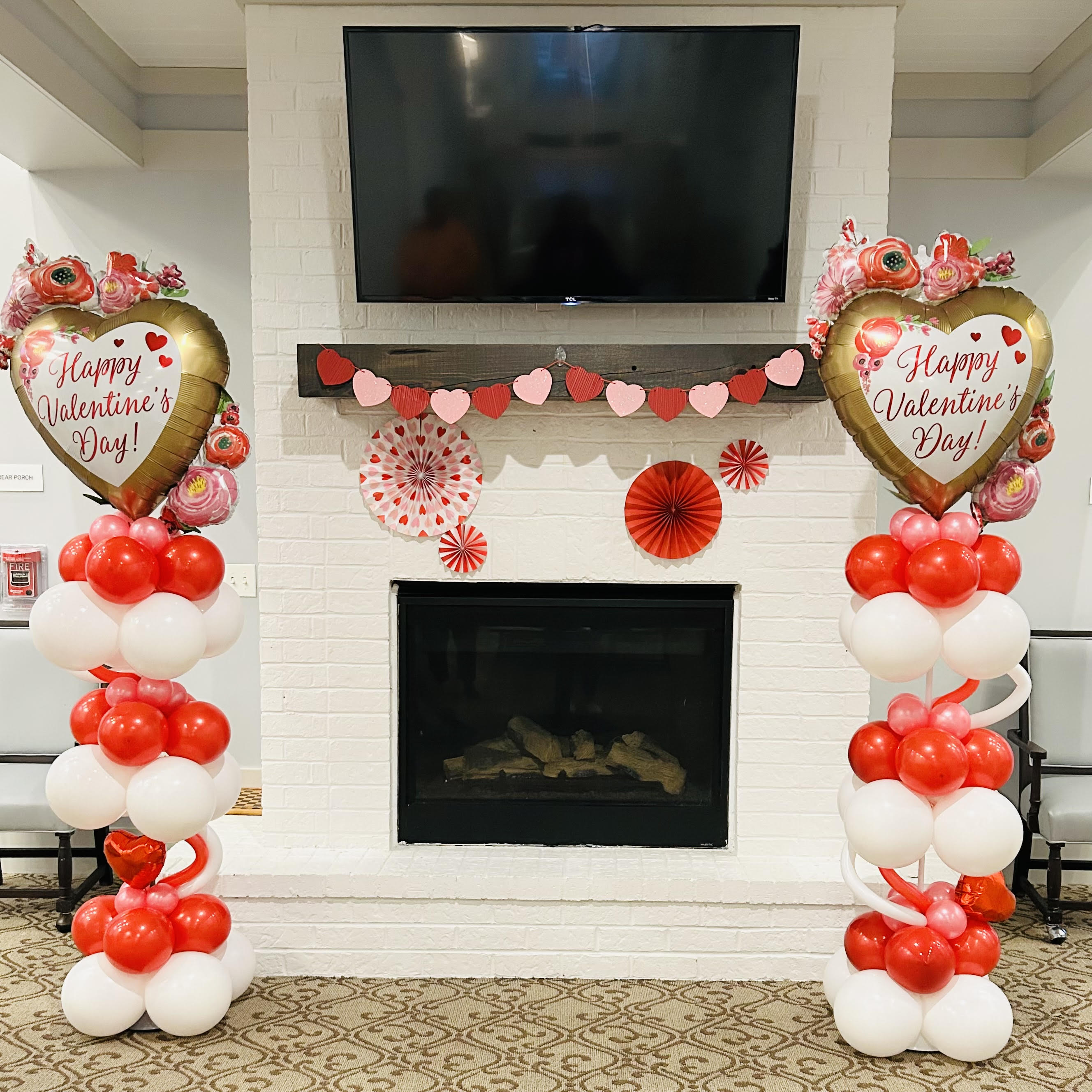 Grab and go balloon arrangement detail