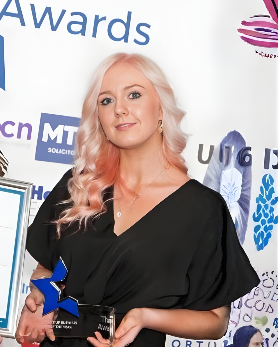 Stacey, founder of Sports 4 Autism, in an S4A t-shirt