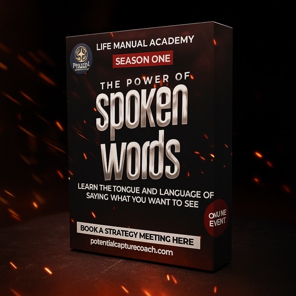 “Potential Capture Coach Spoken Word course: expressive spoken-word coaching session with a life coach guiding personal transformation through creative voice training, confidence building, performance mentoring, and coaching development journey.”