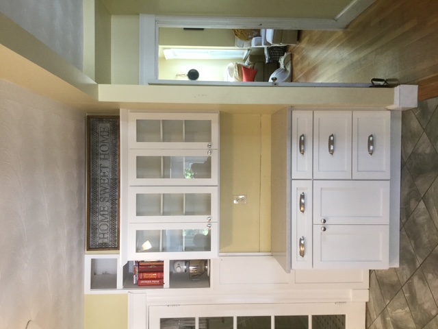 After cabinet refacing project 1