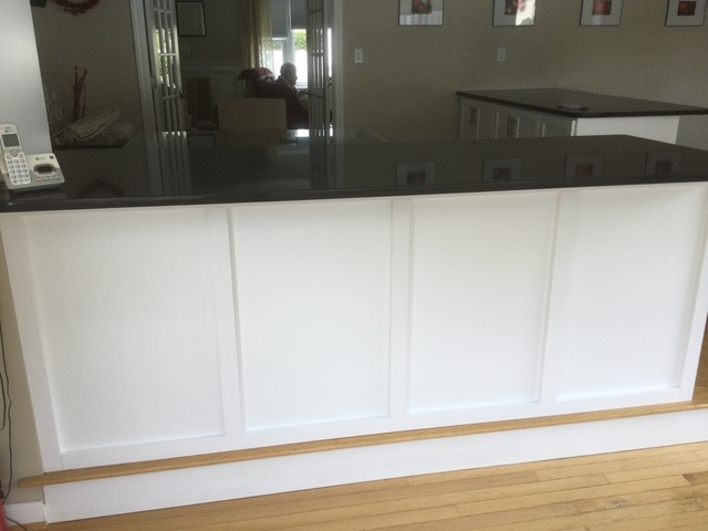 After cabinet refacing project 6