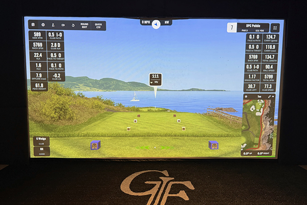 Virtual golf clubs