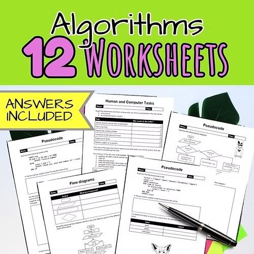 Algorithms Worksheets