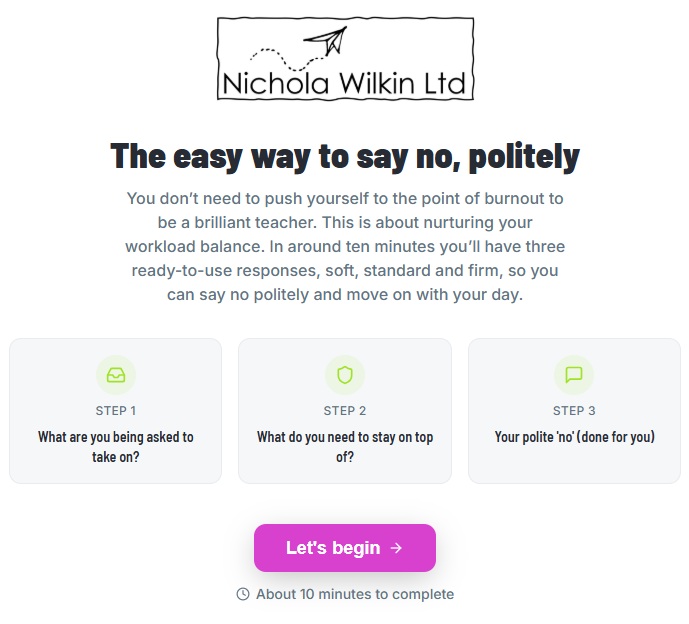 The easy way to say no, politely The easy way to say no, politely