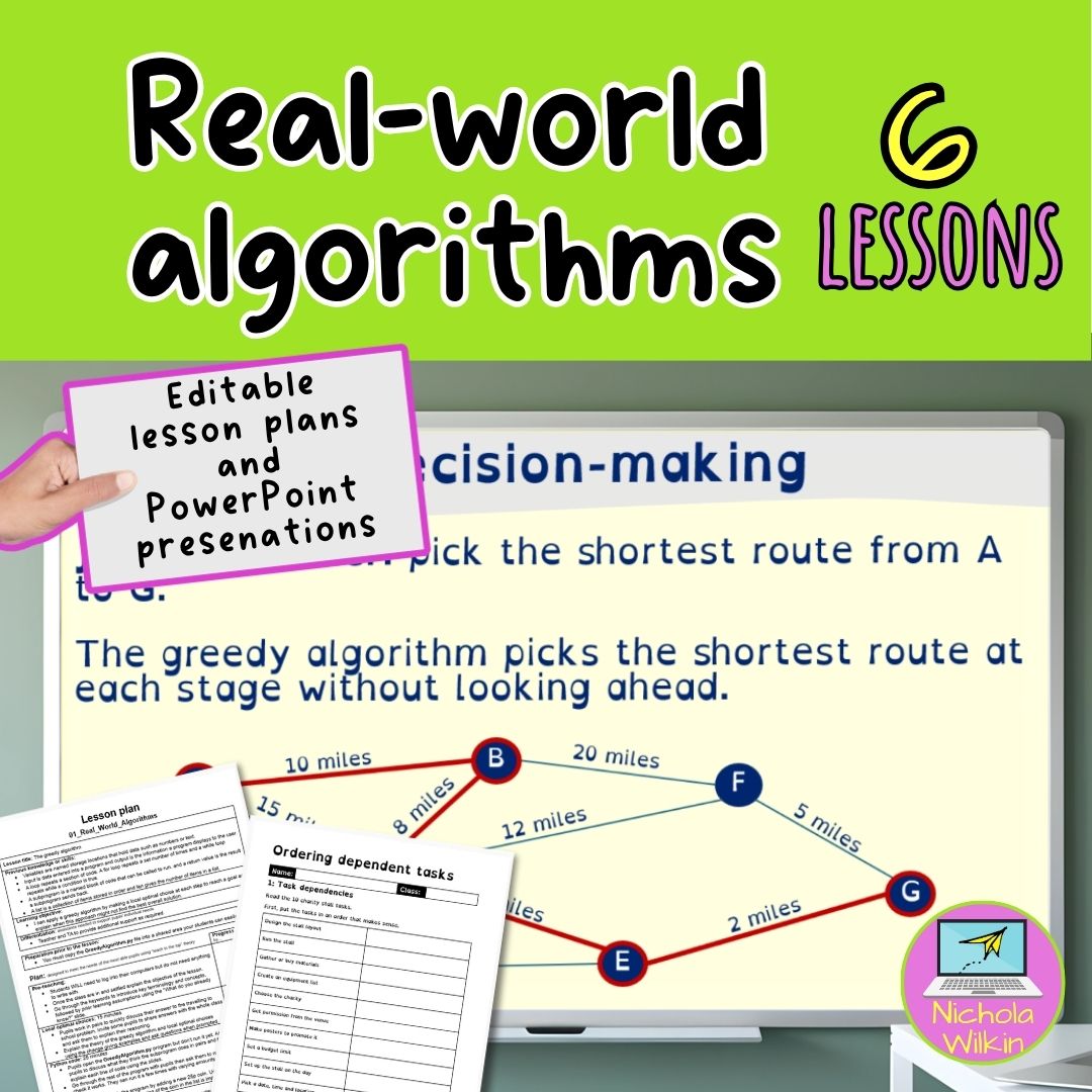 real-world algorithms a 6 lesson unit