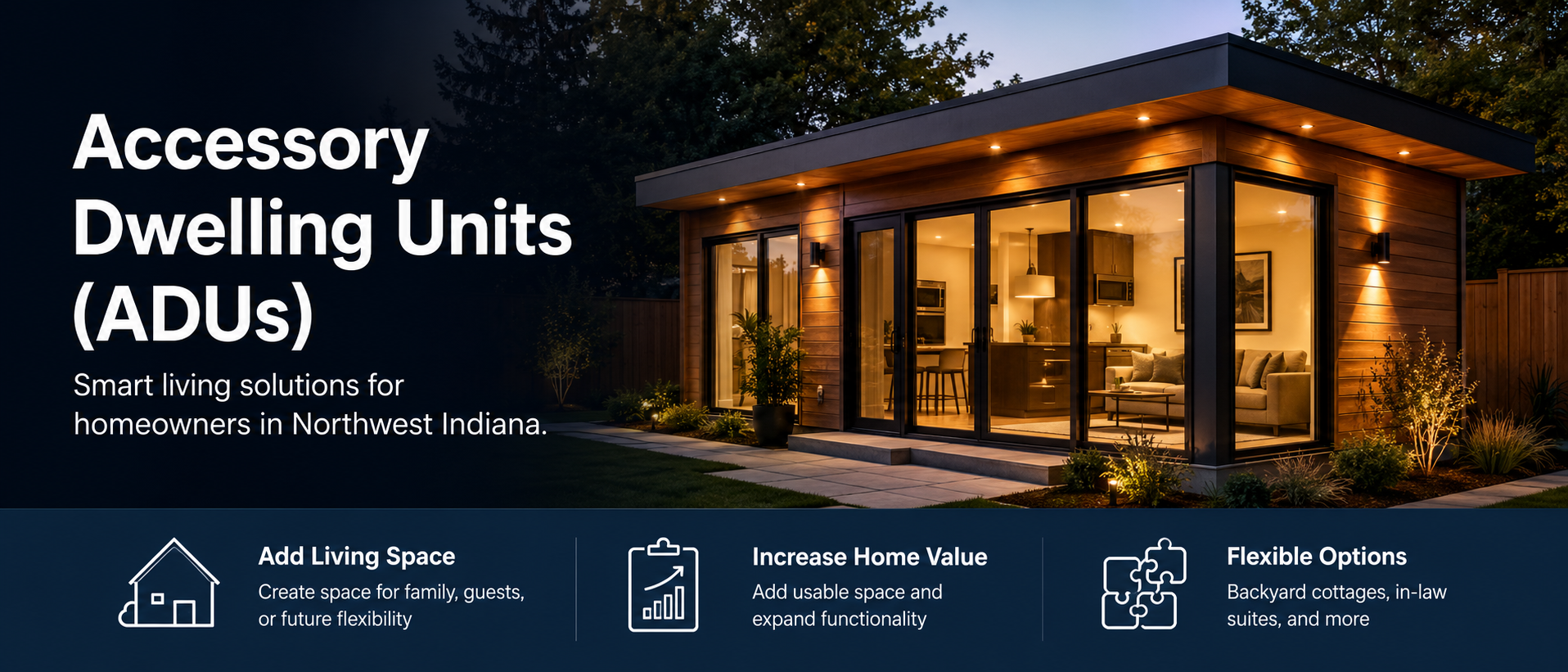 Accessory dwelling units ADU information for Northwest Indiana homeowners