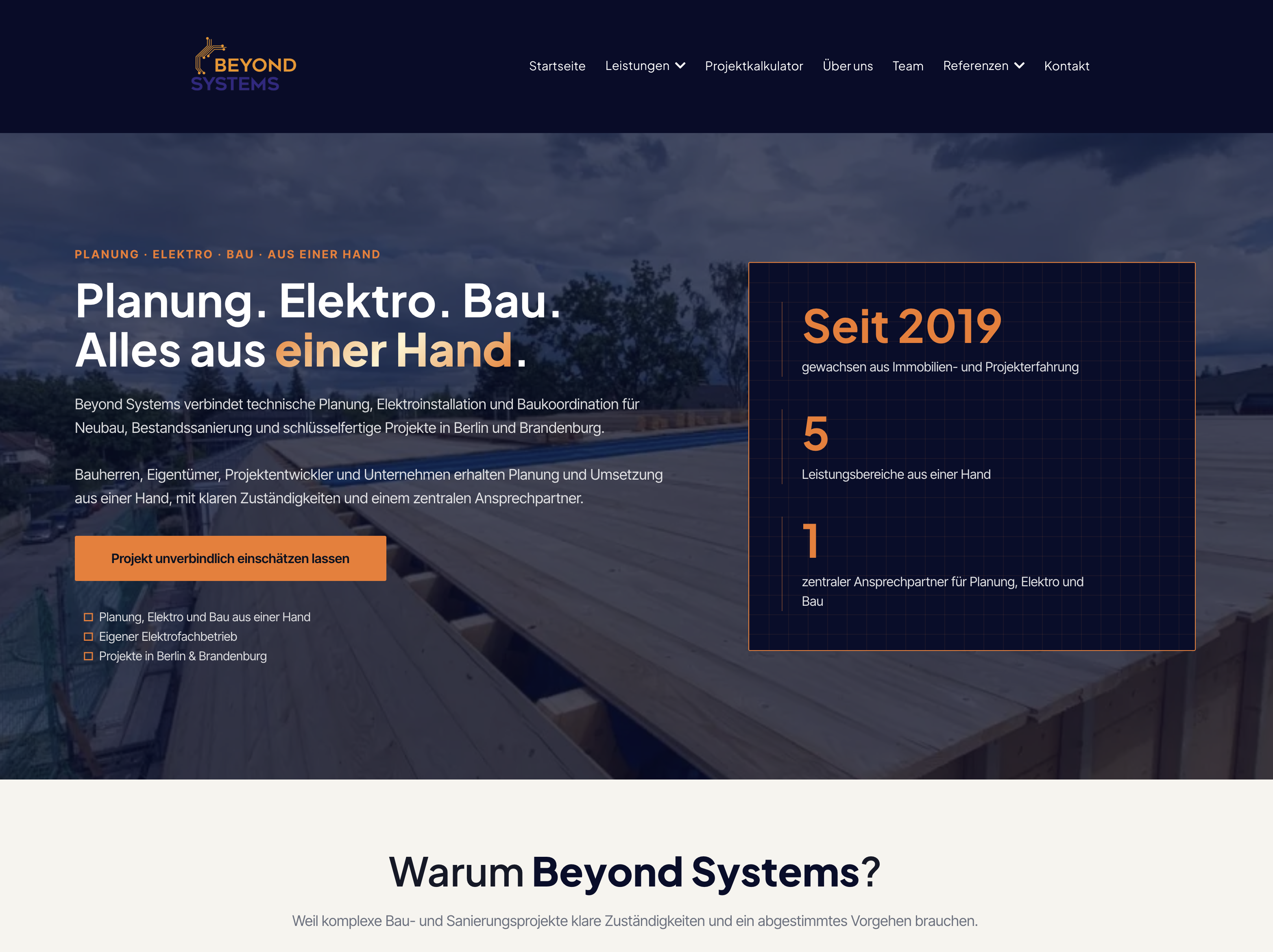 Beyond Systems Website